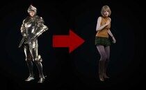 Resident Evil 4 Remake Ashley Armor Removal No Armor Mod